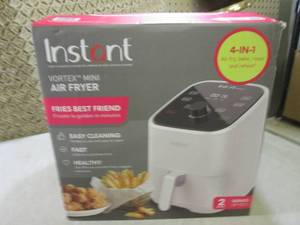 lot 272 image: (D-2) Vortex Mini Air Fryer Works C...