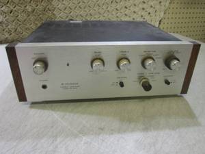 lot 283 image: (D-3) Pioneer SA-500 Stereo Amplifi...