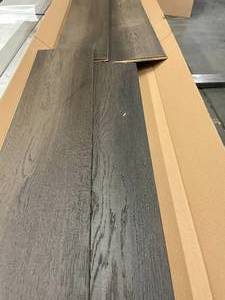 386 SF of Specialty Oak WireBrushed Engineered Hardwood Flooring - Ox Bristle