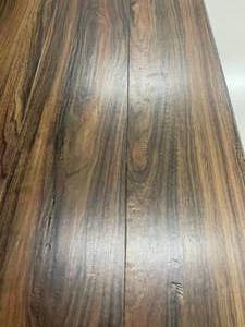 214 SF of Premium Easy Install Waterproof LVP Flooring - Canyon City Walnut