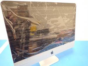 lot 106 image: Apple&nbspiMac12,1 All-In-One PC &nbspIntel(R) Core(TM) i5-2400S CPU  2.50GHz  8GB RAM  500GB HD  includes power cable  NO IOS  cracked screen