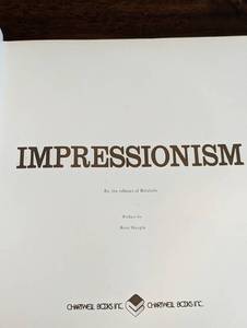 lot 24 image: Impressionism by the Editors of Realities Coffee Table Book