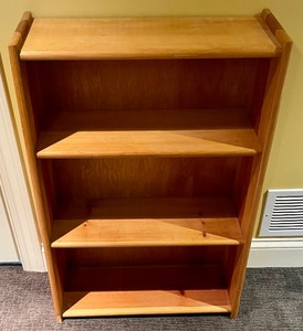 lot 53 image: Wooden Bookshelf