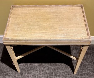 lot 72 image: Charming Vintage Wooden Accent Table