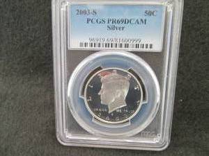 2003-S Kennedy Silver Half Dollar P...