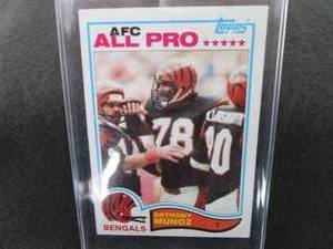 1982 Topps All Pro Anthony Munoz Ca...