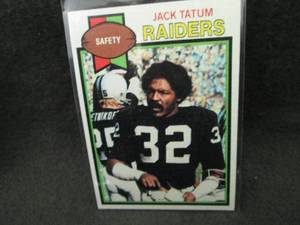 1979 Topps Jack Tatum Card...