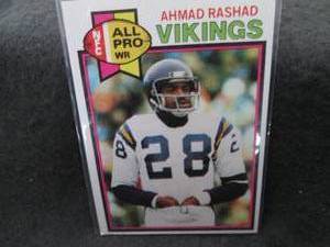 1979 Topps NFC All Pro Ahmad Rashad...