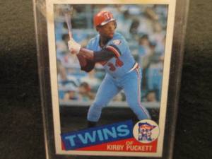 1985 Topps Kirby Puckett Card...