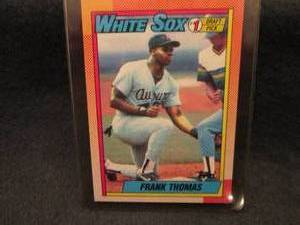 1990 Topps Frank Thomas Rookie Card...