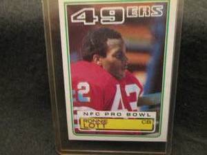1983Topps  NFC Pro Bowl Ronnie Lott...