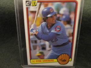 1982 Donruss Ryne Sandberg Card...