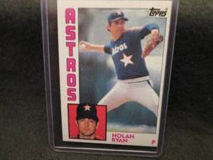 1984 Topps Nolan Ryan Card...