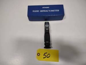 lot 50 image: Atago N-2E Hand Refractometer...