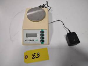 lot 83 image: Acculab V-200 200 gram Scale...