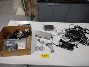 lot 87 image: Assorted Manuals, Cords, & Misc....