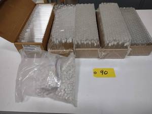 lot 90 image: Glass Vials & Lids...