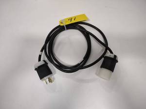 lot 91 image: 220 Volt Extension Cord, 8 Long...