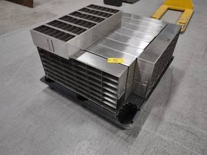 lot 98 image: (10) Stainless Steel Freezer Racks,...