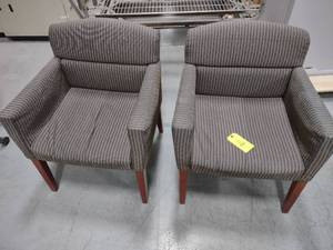 lot 118 image: (2) Arm Chairs...