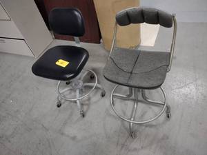 lot 121 image: (2) Stools...