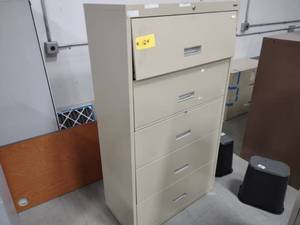 lot 124 image: 5 Drawer Lateral File...