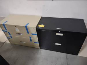lot 126 image: (2) 2 Drawer Lateral File...