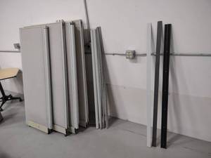 lot 136 image: Office Divider Panels...