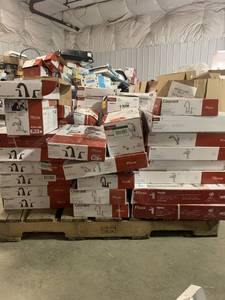 Pfister Faucet, Shower Heads, Showers, Kitchen and Bathroom Faucets Pallet LOT