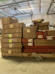 Pfister Faucet, Shower Heads, Showers, Kitchen and Bathroom Faucets Pallet LOT