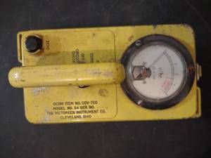 Vintage Civil Defense Radiation Detector