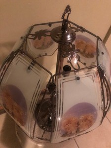 Decorated Cat Lamp
