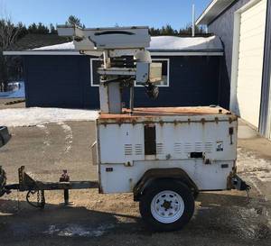 2000 Cummins Onan Pull-Behind Generator (#12)