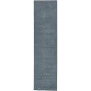Unique Loom Studio Solid Shag Slate Blue 2 7 x 10 0 Runner Rug