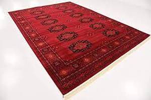 8 x 11 Unique Loom Bokhara Rug 7142H