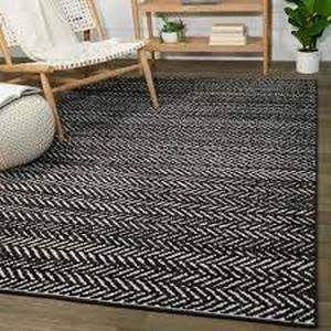 Tessin Charcoal 5 ft. x 7 ft. Contemporary Area Rug