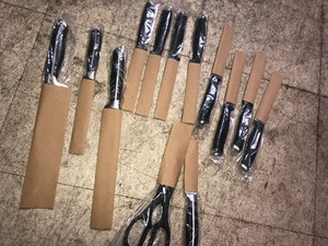 Chicago Cutlery Burling 14-pc. Knife Block Set with Built-In Sharpener