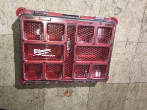 Milwaukee PACKOUT 11-Compartment Impact Resistant Portable Small Parts Organizer