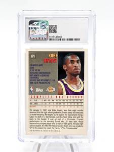 1997 Kobe Bryant Topps #171 2nd Year Card - CSG 9.5