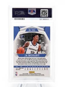 2019 Ja Morant Chronicles Phoenix Rookie Card #580 - PSA 9
