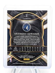 2020 Anthony Edwards Select Red, White, and Orange Parallel Rookie Card #61