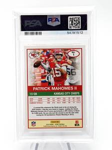 2019 Patrick Mahomes Score #1 Football Card - PSA 10 Gem Mint (Pop 98)