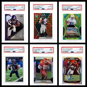 HOT BOX ELITE FOOTBALL SERIES #2 SEALED BOX #724 Justin Jefferson 11 Auto Rookie, Walter Payton Rookie, Joe Montana Rookie, Aaron Rodgers Rookie, Moss Rookie, Peterson Rookie, and More