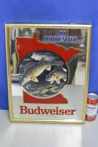 Budweiser Walleye Mirror