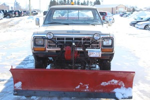 1985 Dodge Ram 350 4x4 Plow Truck