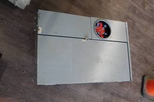 lot 1016 image: Square D All-In-One Series M02 Combination Service Entrance Device Electrical Breaker Box Rainproof Type 3R 200A