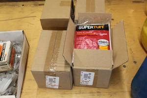 lot 1041 image: Lot of ( 48 ) Trimaco SuperTuff 5-Gallon Elastic-Top Strainers (New )
