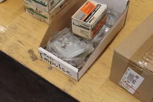 lot 1042 image: Lot of (2 Boxes) 2-12 16 GA Finish Nails