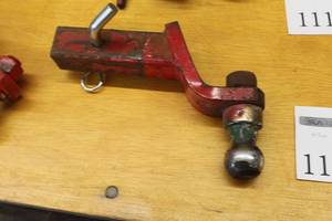 lot 1110 image: Hitch Mount with 2 Ball