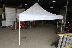 lot 949 image: EZ Up Pop-Up Tent 10x10